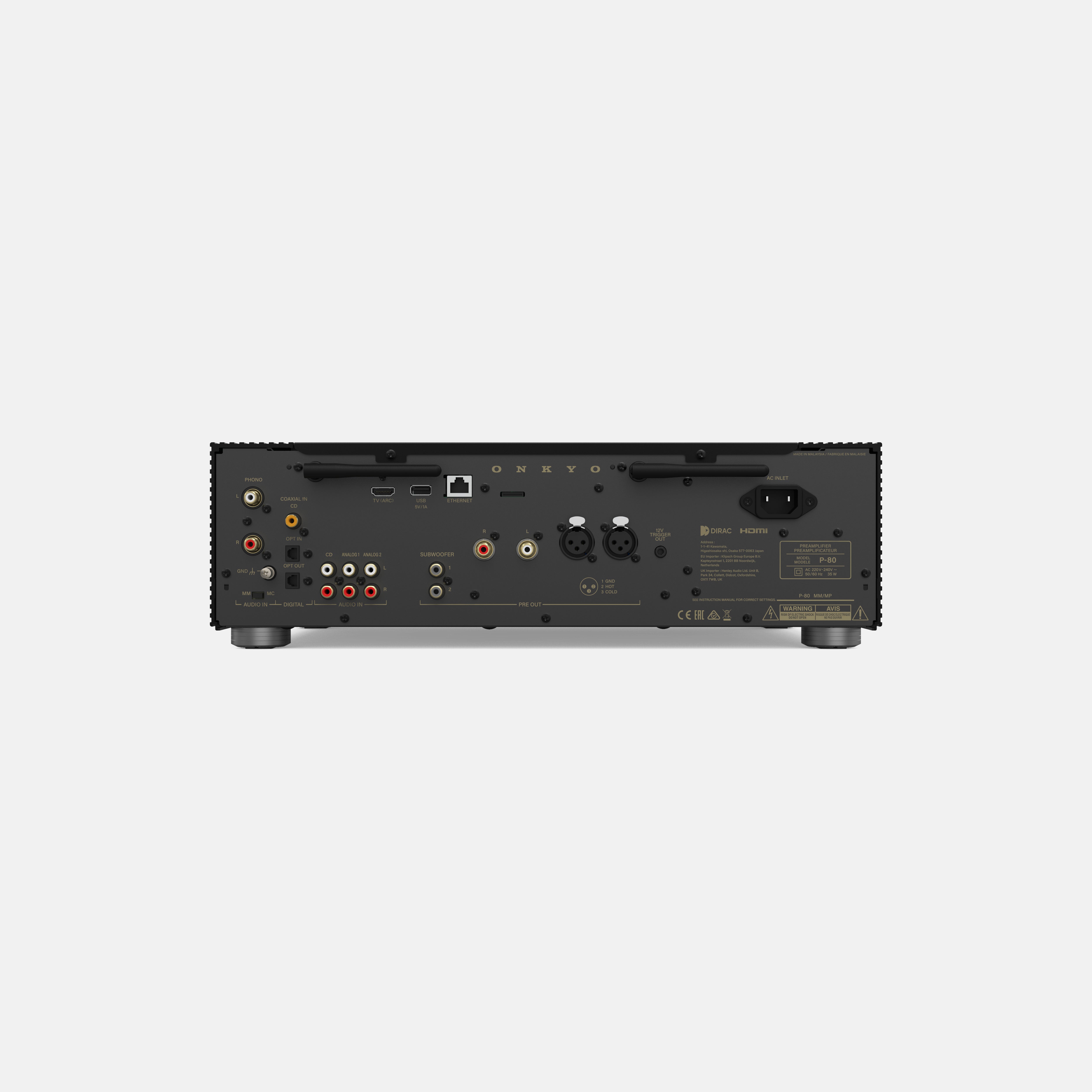 Onkyo Icon Series P-80 Black
